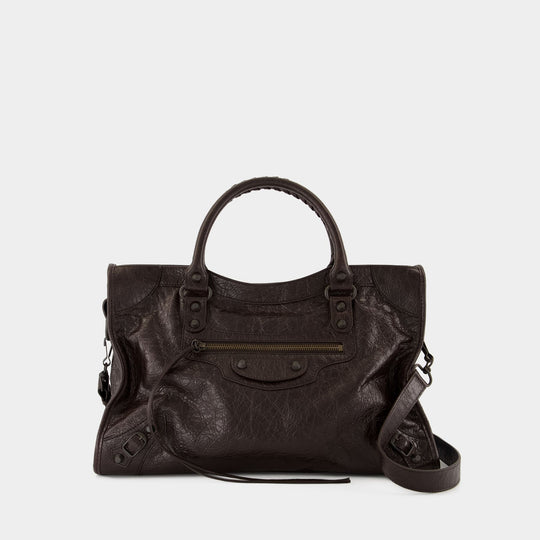 Le City Medium Purse - Balenciaga - Leather - Brown