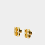 Bb 2.0 Xs Earrings - Balenciaga - Metal - Gold