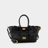Bel Air Carry All Mini Bag- Balenciaga - Leather - Black