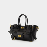 Bel Air Carry All Mini Bag- Balenciaga - Leather - Black
