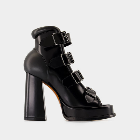 Pumps - Alexander McQueen - Leather - Black