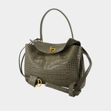 Rodeo Top Handle Small Purse - Balenciaga - Leather - Green
