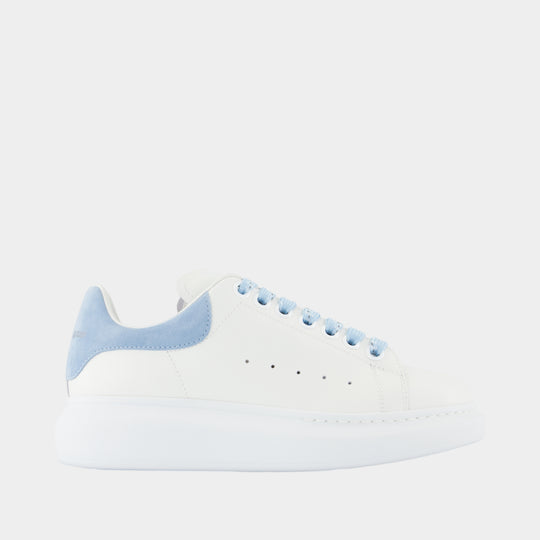 Oversized Sneakers - Alexander McQueen - Leather - White