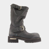 Venom Boots - Balenciaga - Leather - Multicolor