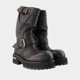 Venom Boots - Balenciaga - Leather - Multicolor