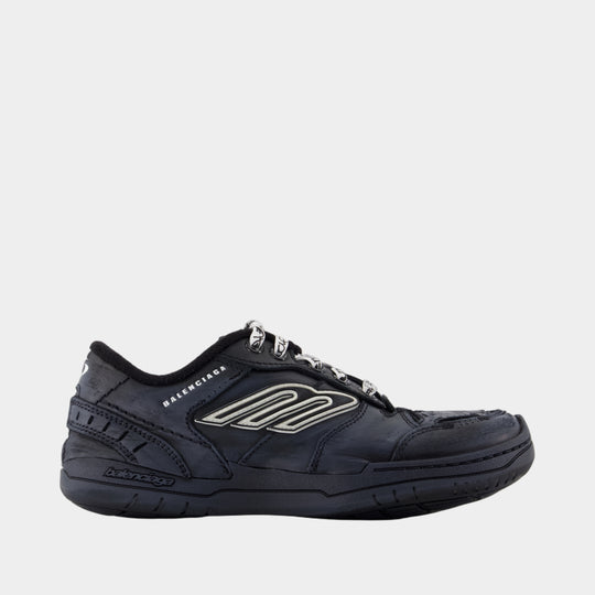 Hamptons Sneakers - Balenciaga - Leather - Black