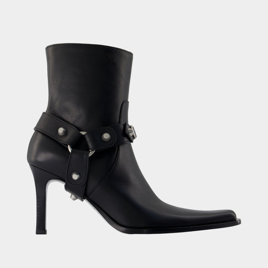 City Ha. H090 Ankle Boots - Balenciaga - Leather - Black