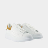 Oversized Sneakers - Alexander McQueen - Leather - Brown