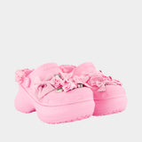 Crocs Mules - Balenciaga - Synthetic - Pink