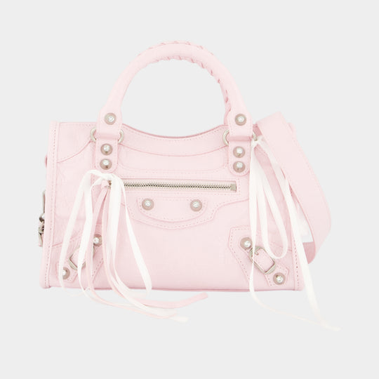 Le City Mini Bag - Balenciaga - Leather - Pink