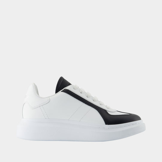 Oversized Sneakers - Alexander McQueen - Leather - White
