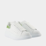 Oversized Sneakers - Alexander McQueen - Leather - Green