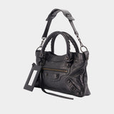 Le City First Shoulder Bag - Balenciaga - Leather - Black