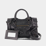 Le City Bag S - Balenciaga - Leather - Black