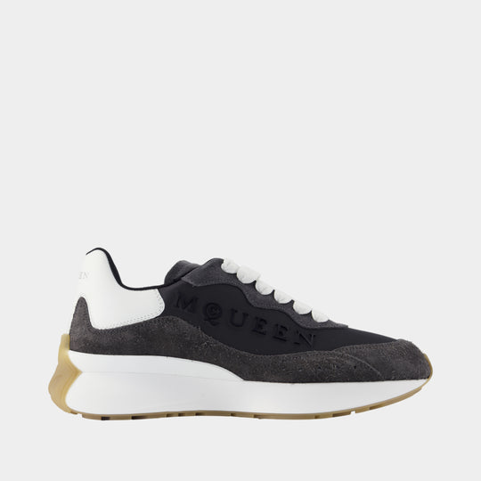 Sprint Runner Sneakers - Alexander McQueen - Leather - Multicolor