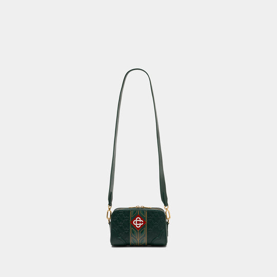 Monogram Shoulder Bag - Casablanca - Leather - Green