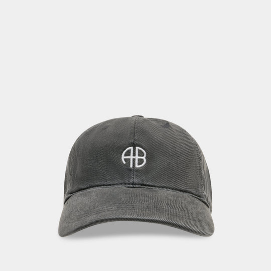 Jeremy Baseball Cap - ANINE BING - Cotton - Grey