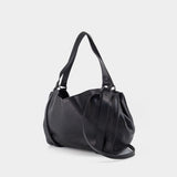D-One Top handle M Shopper Bag - DIESEL - Leather - Black