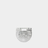 Gaia's Ark Mini Top Handle Clutch - Cult Gaia - Synthetic - Silver