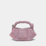 Bou Mini Handbag - Ganni - Cotton - Pink