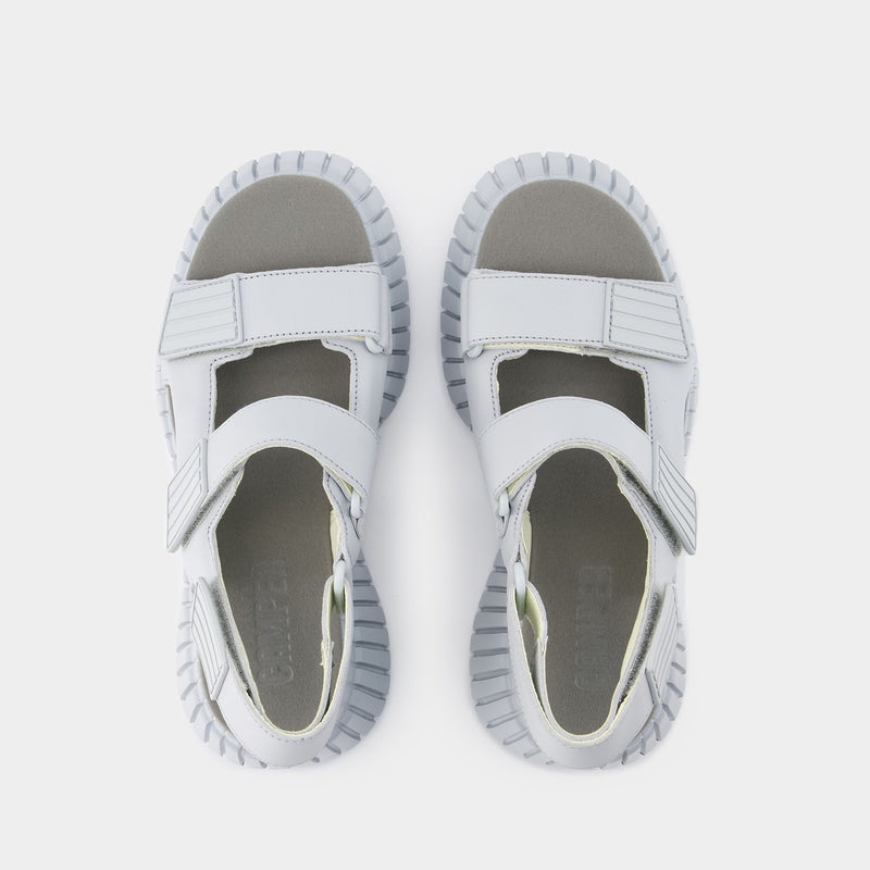 BCN Sandals - Camper - Leather - Grey
