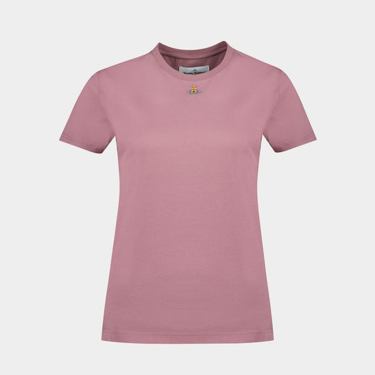 Orb Peru' T-Shirt - Vivienne Westwood - Cotton - Brown