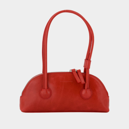 Bessette Shoulder Bag - Margesherwood - Leather - Red