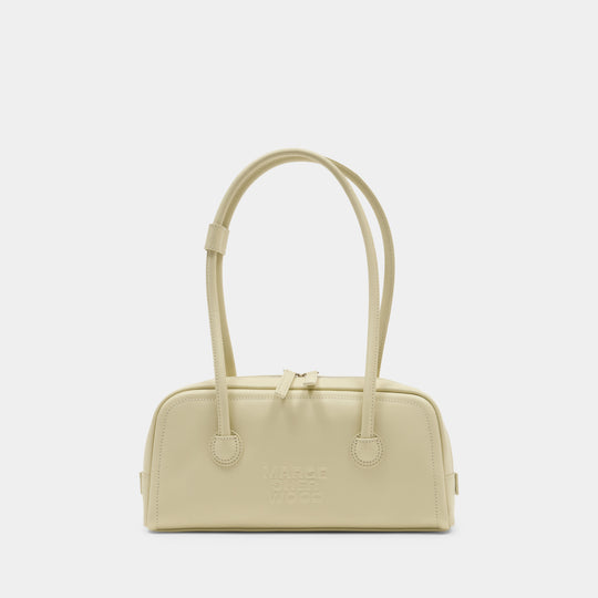 Soft Baguette Shoulder Bag - Margesherwood - Leather - Yellow