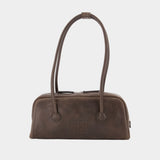 Soft Boston Ew Shoulder Bag - Margesherwood - Leather - Brown