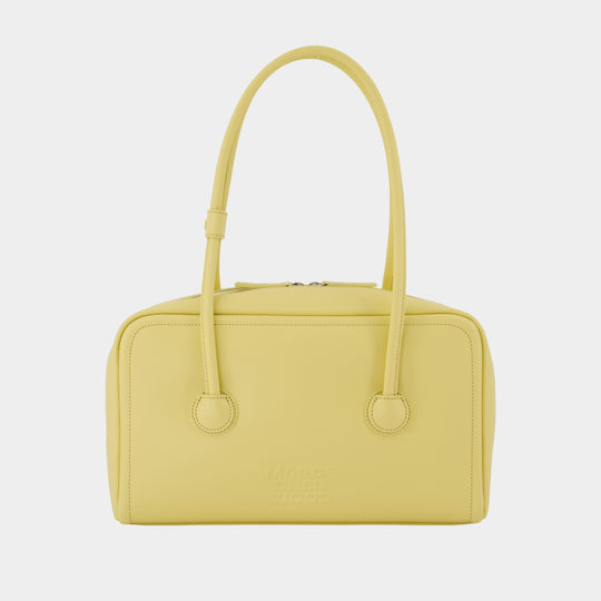 Soft Boston Shoulder Bag - Margesherwood - Leather - Yellow