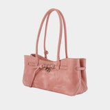 Grandma Used Shoulder Bag - Margesherwood - Leather - Pink