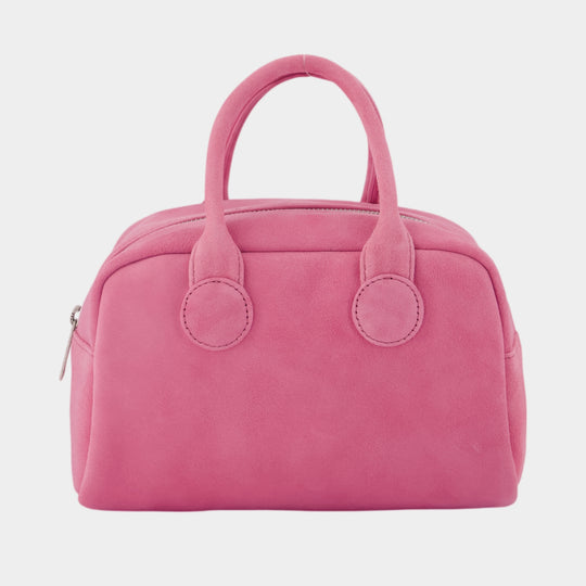 Soft Bowling Bag - Margesherwood - Leather - Pink