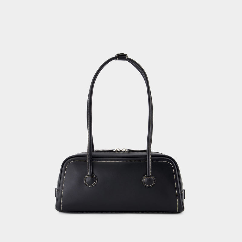 Soft Shoulder Bag Boston Ew - Margesherwood - Leather - Black