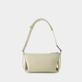 Bean Twee Shoulder Bag - Osoi - Leather - Beige