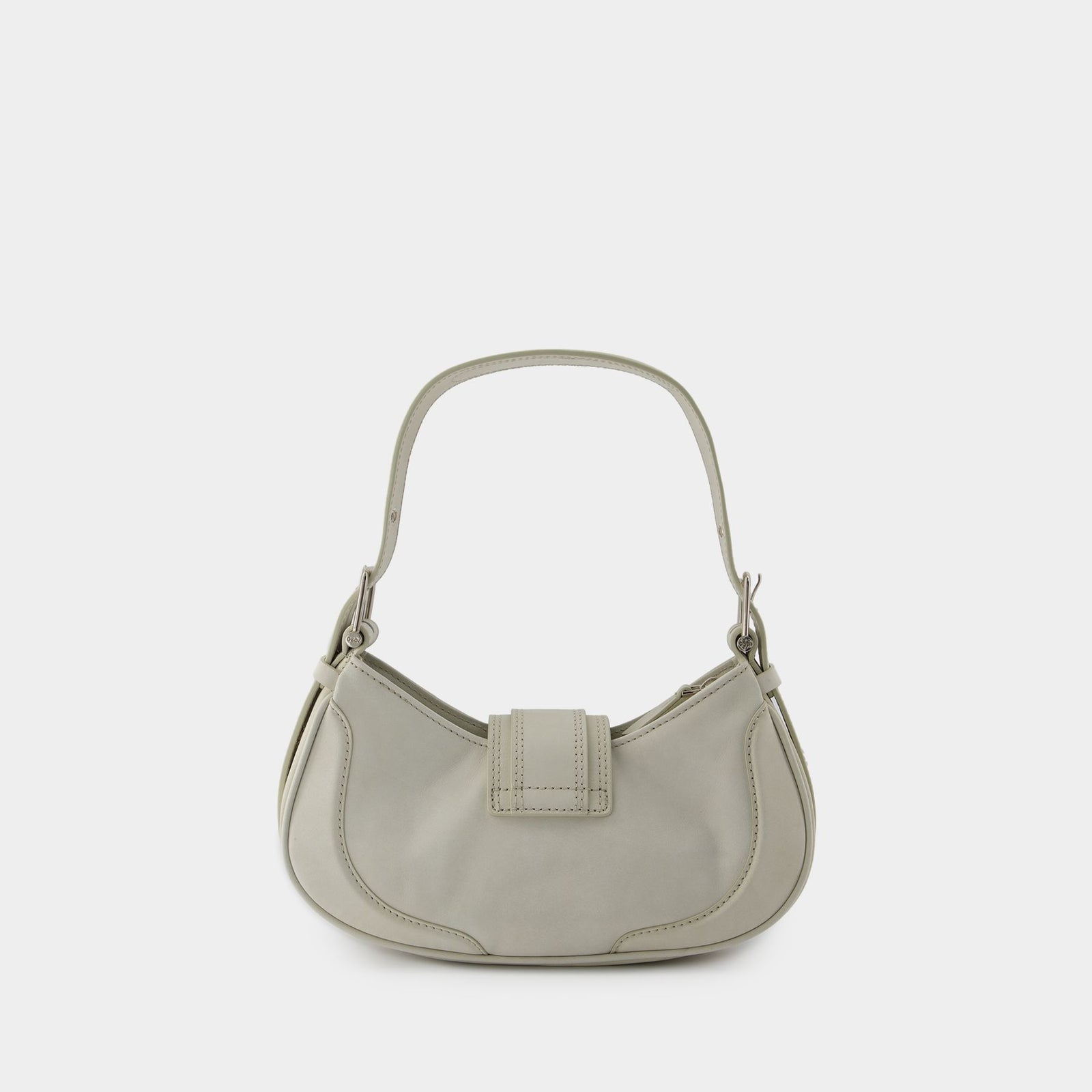 Hobo Brocle Shoulder Bag - Osoi - Leather - Cream 未使用級♡OSOI 