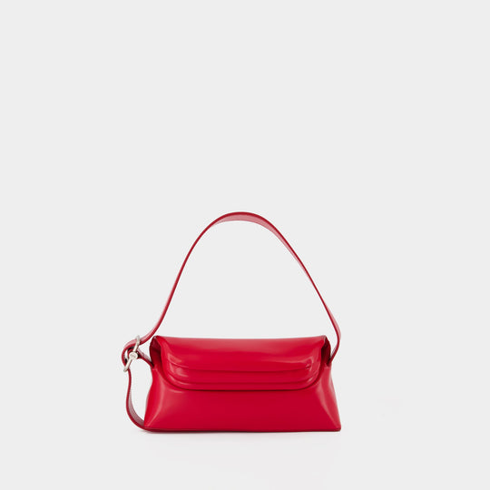 Folder Brot Shoulder Bag - Osoi - Leather - Red