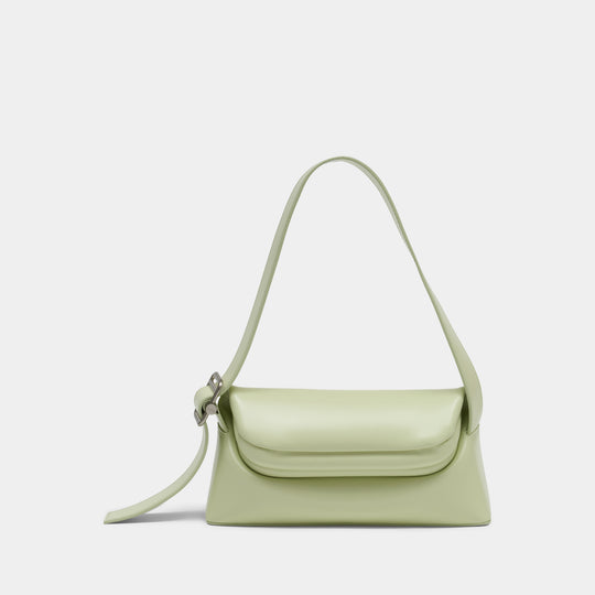 Folder Brot Shoulder Bag - Osoi - Leather - Green