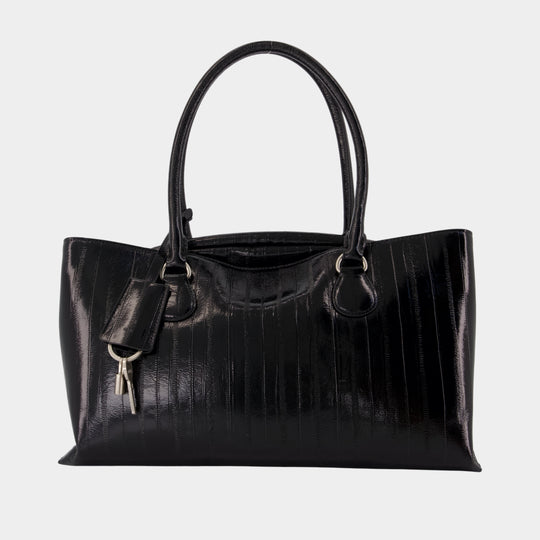 Shell Brot Bag - Osoi - Leather - Black