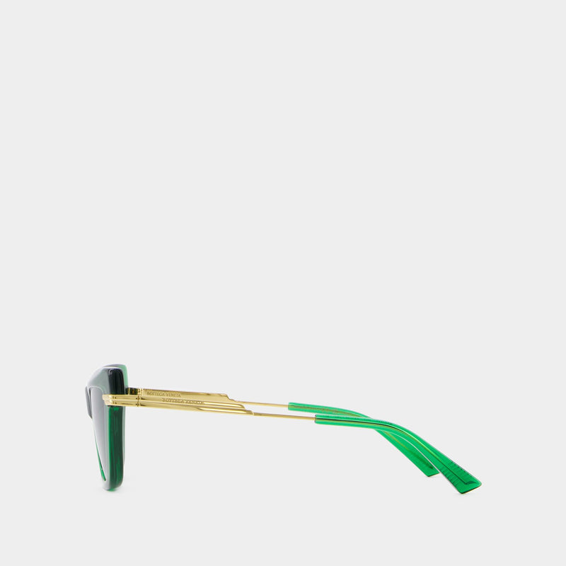 Bv1241s Sunglasses - Bottega Veneta - Acetate - Green