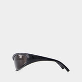 Bb0318s Sunglasses - Balenciaga - Acetate - Black