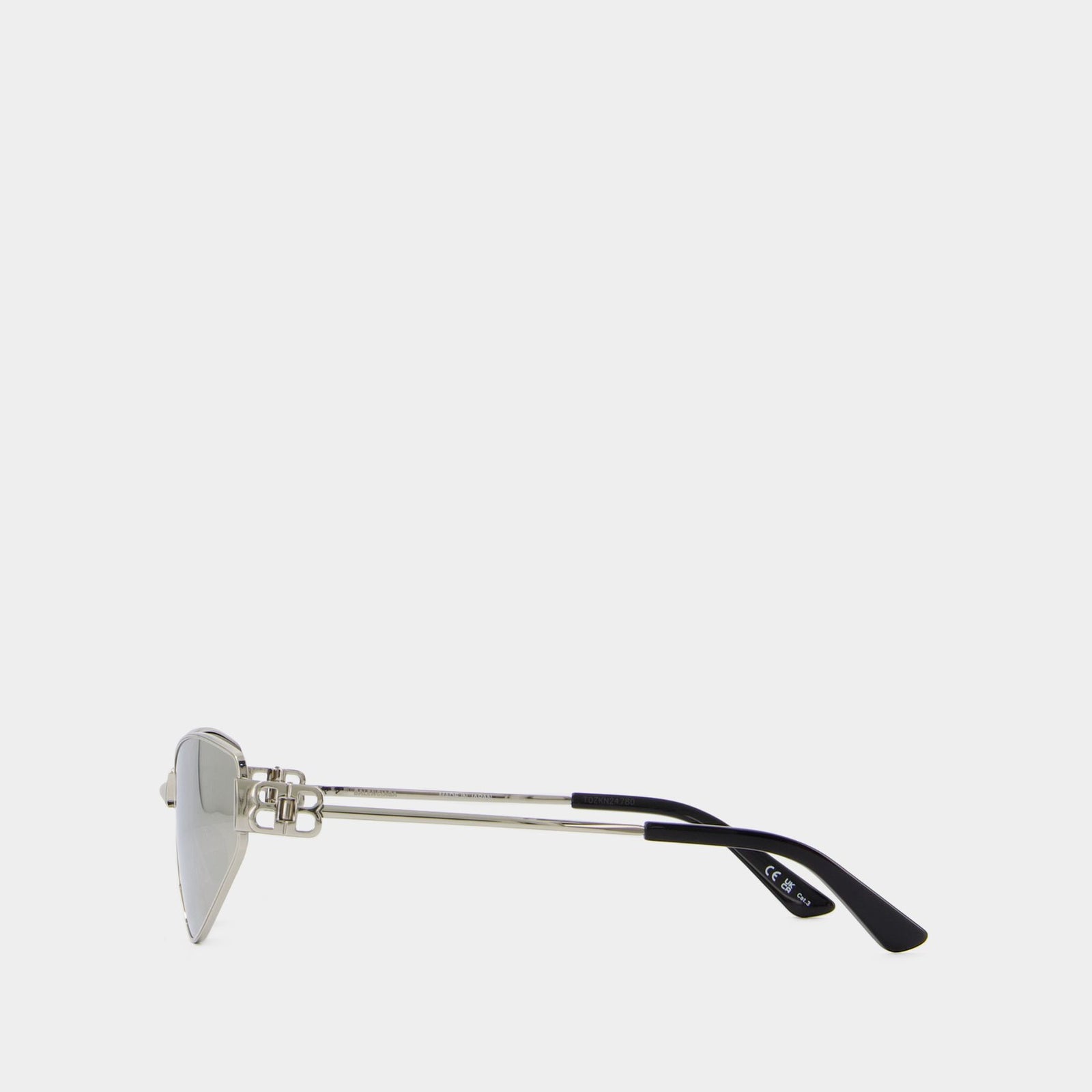 NEW BALENCIAGA SUNGLASSES BB0335S 006 SILVER UNISEX EYEWEAR 889652472393_MAIN_f619be71dd_1  main image 2