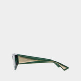 Bv1277s Sunglasses - Bottega Veneta - Acetate - Green