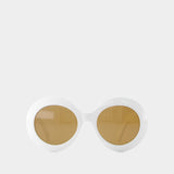 Gg1647s Sunglasses - Gucci - Acetate - White