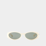 Gg1660s Sunglasses - Gucci - Acetate - Ivory