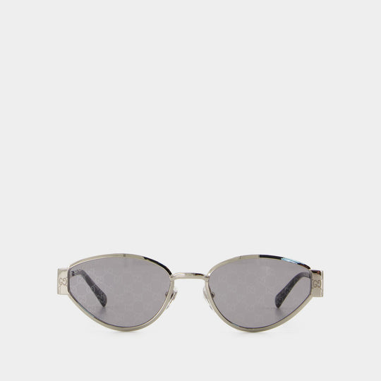 Gg1853s Sunglasses - Gucci - Metal - Silver