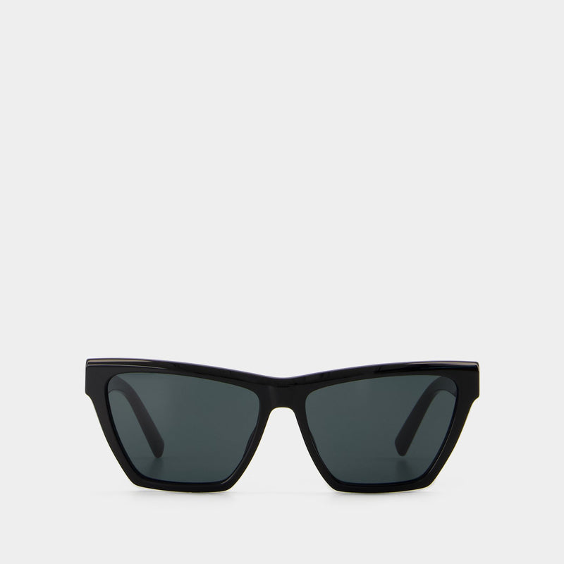 サングラス Saint Laurent Black Acetate Sl M103 Sunglasses Saint Laurent SL M103 Shiny Black Sunglasses - eye-oo.com