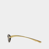 Bv1390s Sunglasses - Bottega Veneta - Acetate - Brown