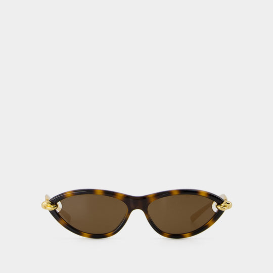 Bv1390s Sunglasses - Bottega Veneta - Acetate - Brown