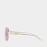 Sl 819 Sunglasses - Saint Laurent - Acetate - Gold