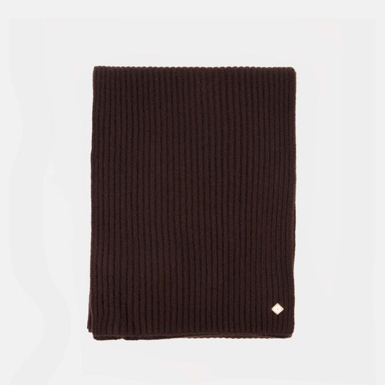 Classic Scarf - Casablanca - Wool - Brown